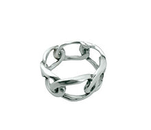 Load image into Gallery viewer, Silver Ring, 925 Ring, Knot Ring, Viking Ring, Biker Ring, Handmade Ring, Band Ring, Mens ring, - Fuego