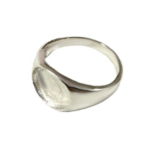 Load image into Gallery viewer, Concave Signet Ring, Mens Jewelry, Handmade Jewelry, - Fuego