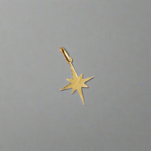 Load image into Gallery viewer, North Star Charm, Minimalist Jewelry, Handmade Jewelry, Religious Jewelry, Custom Jewelry