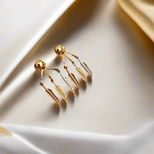 Load image into Gallery viewer, minimalist-jewelry-feather-jewelry-10k-gold-jewelry