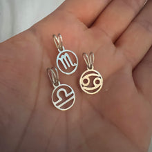 Load image into Gallery viewer, Zodiac Pendant, Astrology Jewelry, Zodiac Charm, Zodiac Jewelry, - Fuego