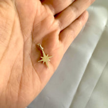 Load image into Gallery viewer, North Star Charm, Minimalist Jewelry, Handmade Jewelry, Religious Jewelry, Custom Jewelry