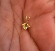 Load image into Gallery viewer, Citrine Necklace, Birthstone, Single Stone Necklace, Handmade Pendant, - Fuego