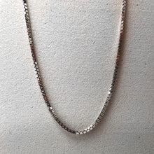 Load image into Gallery viewer, Box Chain, Solid Silver Chain, Layered Necklace Set, Stacking Necklace, 18 Inch Silver Chain, 925 - Fuego