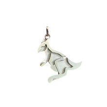Load image into Gallery viewer, Kangaroo Pendant, Sterling Silver - Fuego