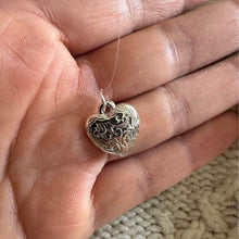 Load image into Gallery viewer, Heavy Heart Pendant, Handmade Jewelry, - Fuego