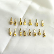 Load image into Gallery viewer, letter pendant, minimalist jewelry,