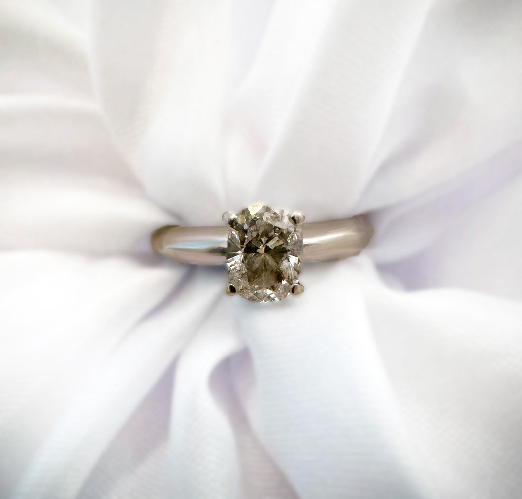 Engagement Ring, 14k Gold Ring, Pinky Diamond Ring, 14k White Gold With Diamond, Stacking ring, Gold ring, Diamond Ring, Valentines Day