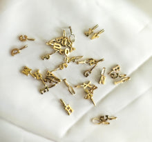 Load image into Gallery viewer, Letter Pendant, Minimalist Jewelry, Handmade Jewelry, - Fuego