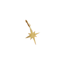 Load image into Gallery viewer, North Star Charm, Minimalist Jewelry, Handmade Jewelry, Religious Jewelry, Custom Jewelry - Fuego