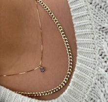 Load image into Gallery viewer, Box Chain, Solid Gold Chain, Stacking Necklace, Layered Jewelry, 18 inch chain