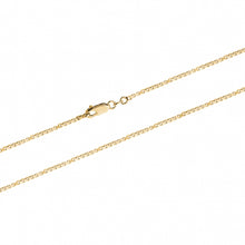 Load image into Gallery viewer, Box Chain, Solid Gold Chain, Stacking Necklace, Layered Jewelry, 18 inch chain