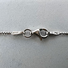 Load image into Gallery viewer, Box Chain, Solid Silver Chain, Layered Necklace Set, Stacking Necklace, 18 Inch Silver Chain, 925