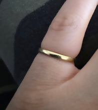 Load image into Gallery viewer, Half Round Band Ring, Handmade Ring, Minimalist Jewelry, Custom Jewelry - Fuego