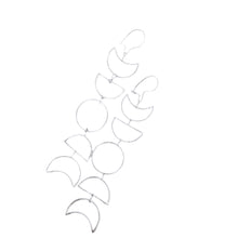 Load image into Gallery viewer, Moon Phase Earrings, Custom Jewelry, Indigenous Jewelry, Handmade Jewelry