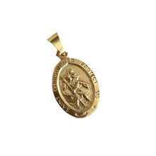 Load image into Gallery viewer, Saint Christopher Pendant, Handmade Jewelry, Religious Jewelry
