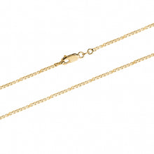 Load image into Gallery viewer, 10k BOX CHAIN, NECKLACE, 0.9mm
