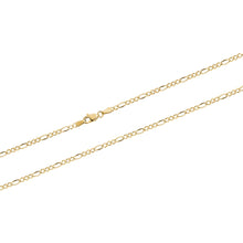 Load image into Gallery viewer, FIGARO CHAIN, 10k Gold Chain, 10k Gold Necklace, Minimalist Jewelry, Gold Jewelry vancouver - Fuego