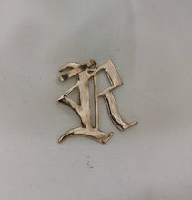 Load image into Gallery viewer, Old English letter Pendant, Letter Pendant, Personalized Jewelry, Custom Jewelry, Handmade Jewelry Vancouver - Fuego