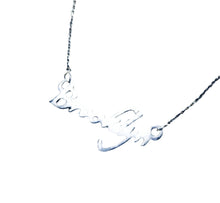 Load image into Gallery viewer, Name Necklace, Custom Name, Personalized Pendant, Custom Pendant, Personalized Jewelry, Custom Gift, Mama Necklace - Fuego