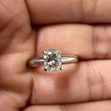 Load image into Gallery viewer, Engagement Ring, 14k Gold Ring, Pinky Diamond Ring,