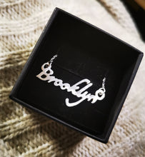 Load image into Gallery viewer, Name Necklace, Custom Name, Personalized Pendant, Custom Pendant, Personalized Jewelry, Custom Gift, Mama Necklace - Fuego