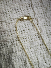 Load image into Gallery viewer, 10k Gold Chain, Dainty Chain, 18 inch chain, Minimalist Necklace, Layering Necklace, Simple Gold Chain, Stacking Necklace, Solid Gold Neckla
