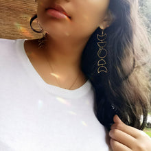 Load image into Gallery viewer, Moon Phase Earrings, Custom Jewelry, Indigenous Jewelry, Handmade Jewelry
