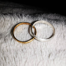 Load image into Gallery viewer, Half Round, Handmade Jewelry, Trendy Rings, Midi Ring, Wedding band, Custom Jewelry Vancouver - Fuego