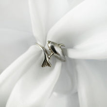 Load image into Gallery viewer, Dolphin Ring, Animal Jewelry, Minimalist Jewelry,
