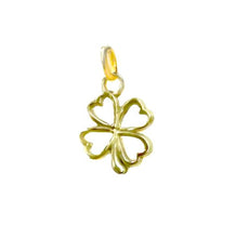 Load image into Gallery viewer, 4 Leaf Clover Pendant, Irish Jewelry, Handmade Jewelry, Custom JEWELRY
