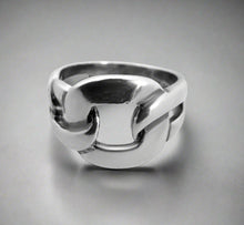 Load image into Gallery viewer, Chain Ring, Sterling Silver
