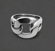 Load image into Gallery viewer, Chain Ring, Sterling Silver
