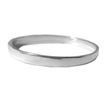 Load image into Gallery viewer, Flat Band Ring, Handmade Ring, 1mm Ring
