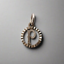 Load image into Gallery viewer, Round Letter Pendant, Letter Pendant,
