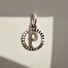 Load image into Gallery viewer, Round Letter Pendant, Letter Pendant,
