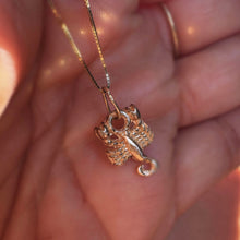 Load image into Gallery viewer, Scorpion Pendant,  Minimalist Jewelry, Zodiac Charm
