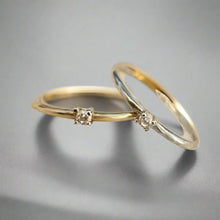 Load image into Gallery viewer, Dainty Single Stone Ring, Handmade Jewelry, Minimalist Jewelry, Handmade Jewelry Vancouver
