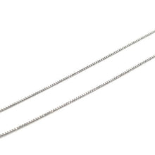 Load image into Gallery viewer, Box Chain, Solid Silver Chain, Layered Necklace Set, Stacking Necklace, 18 Inch Silver Chain, 925 
