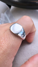 Load image into Gallery viewer, Signet Ring, 10k Yellow Gold, Sterling Silver, Sterling Silver 24k Gold Plated - Fuego
