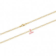 Load image into Gallery viewer, 10KY FIGARO CHAIN, NECKLACE
