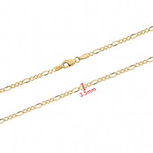 Load image into Gallery viewer, Figaro Chain, 10k Gold Chain, Minimalist Jewelry, Gold Jewelry
