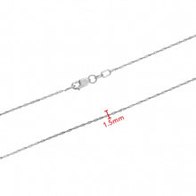 Load image into Gallery viewer, 10K SINGAPORE CHAIN, NECKLACE 1.5mm
