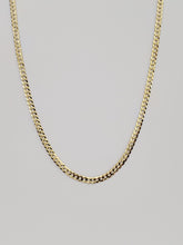 Load image into Gallery viewer, Gold Curb, 10k Gold Chain, Solid Gold Chain, Mens Jewelry, Stacking necklace,
