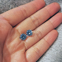 Load image into Gallery viewer, stud earrings, sterling silver stud earrings
